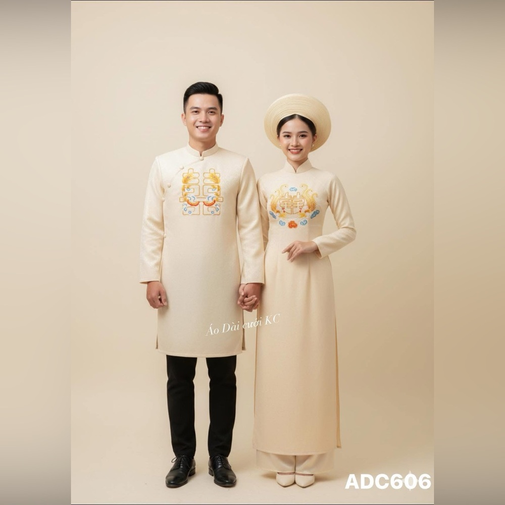 Elegant Cream Traditional Attire